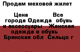 Продам меховой жилет › Цена ­ 14 500 - Все города Одежда, обувь и аксессуары » Женская одежда и обувь   . Брянская обл.,Сельцо г.